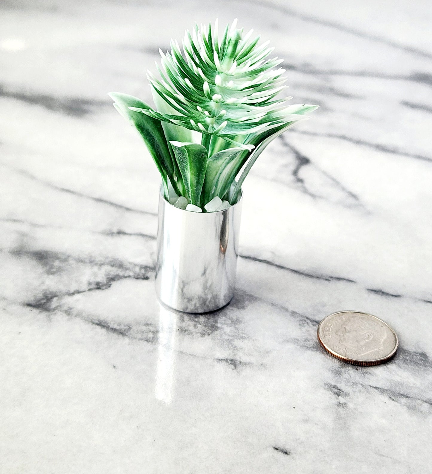 Miniature Dollhouse Greenery Plant Decor Flower
