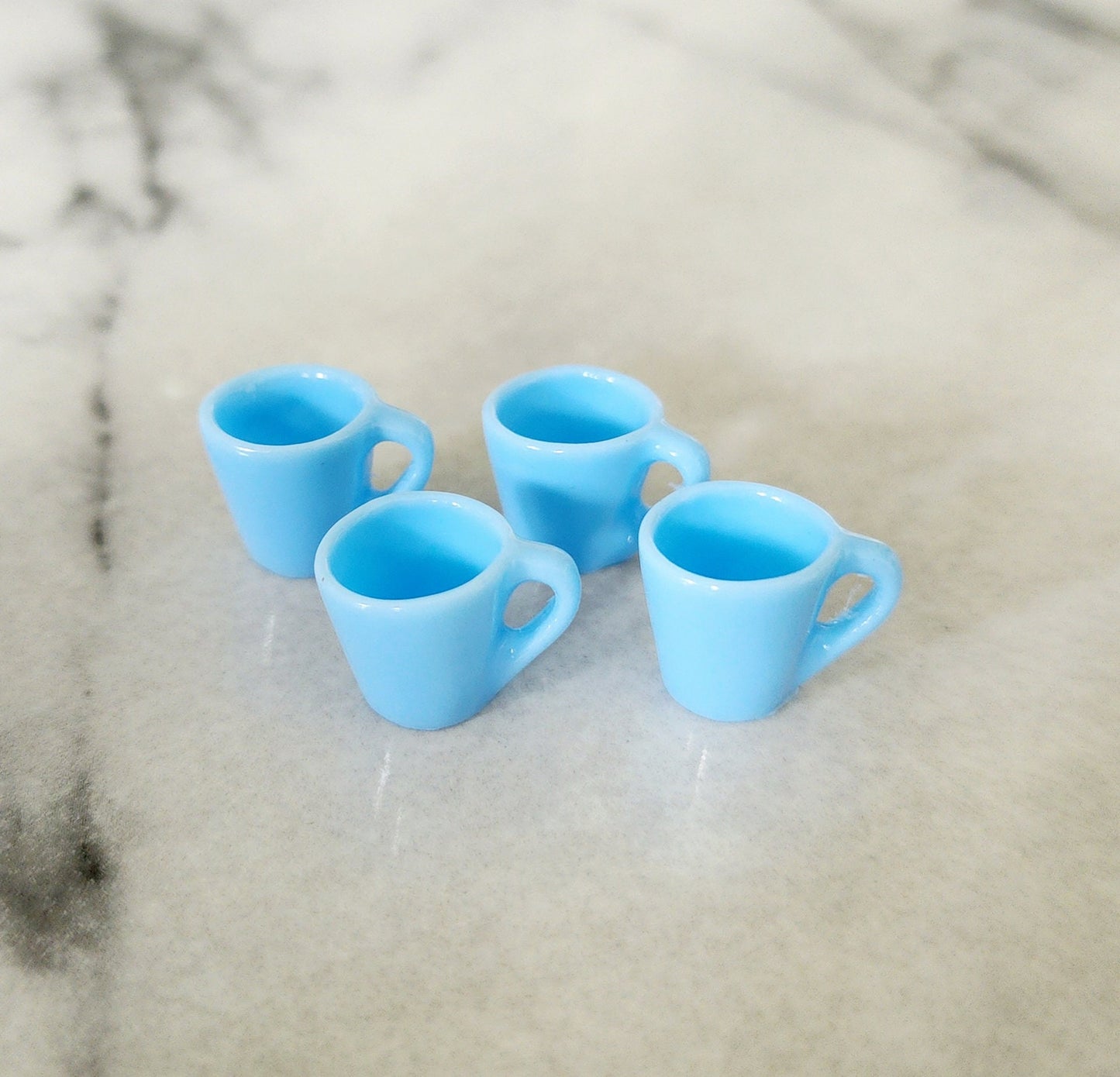 4pc Dollhouse Miniature Coffee Tea Mug Cups